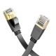 Кабель HOCO US07 General pure copper flat network cable(L20M) Black