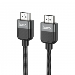 Кабель HOCO US09 Cutting-edge HDTV 2.0 male-to-male 4K HD data cable(L2M) Black
