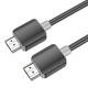 Кабель HOCO US08 HDTV 2.0 male-to-male 4K HD data cable(L2M) Black