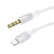 Аудiо-кабель BOROFONE BL19 Creator digital audio conversion cable iP White