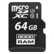 Карта пам'яті GOODRAM microSDHC 64GB Class 10