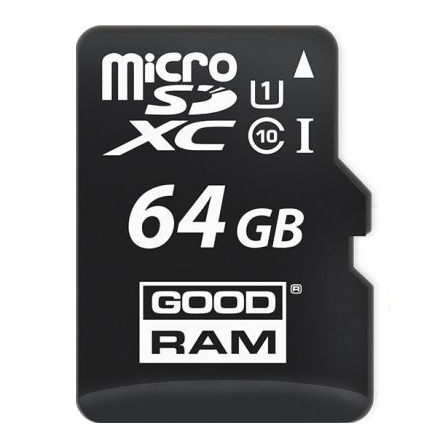 Карта памяти GOODRAM microSDHC 64GB Class 10