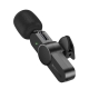 Мікрофон-петличка BOROFONE BFK12 Trophy lavalier wireless digital microphone iP Black