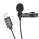 Мікрофон-петличка BOROFONE BFK11 Elegant lavalier microphone iP Black