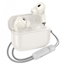 Навушники HOCO EQ9 Plus Duke true wireless ANC Noise Reduction BT headset Milky White