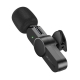Мікрофон-петличка BOROFONE BFK12 Trophy lavalier wireless digital microphone Type-C Black