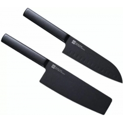 Набір ножів з 2 предметів Xiaomi HuoHou Heat Knife Set Black 2 pcs