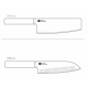 Набір ножів з 2 предметів Xiaomi HuoHou Heat Knife Set Black 2 pcs