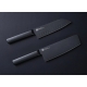 Набір ножів з 2 предметів Xiaomi HuoHou Heat Knife Set Black 2 pcs