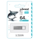 Flash Wibrand USB 2.0 Shark 64Gb Silver