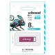 Flash Wibrand USB 2.0 Chameleon 8Gb Pink