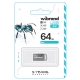 Flash Wibrand USB 3.2 Gen1 Ant 64GB Silver