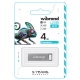 Flash Wibrand USB 2.0 Chameleon 4Gb Silver