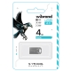 Flash Wibrand USB 2.0 Hawk 4Gb Silver