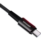 Кабель ESSAGER Sunset Type-C 6A USB charging and data Fully compatible cable 0.5m Black