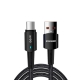 Кабель ESSAGER Sunset Type-C 6A USB charging and data Fully compatible cable 1m Black