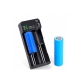 Зарядний пристрій ESSAGER Battery Charger with LED Indicator For 2 LED Black