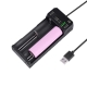 Зарядний пристрій ESSAGER Battery Charger with LED Indicator For 2 LED Black