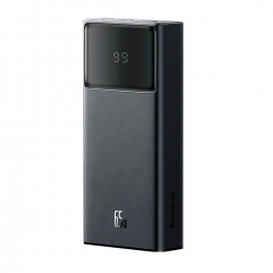 Зовнішній акумулятор Baseus Star-Lord Digital Display Fast Charging Power Bank 20000mAh 65W Cluster Black