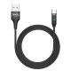 Кабель HOCO U76 Fresh magnetic charging cable for Type-C Black