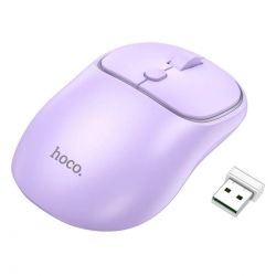 Миша Hoco GM25 Royal dual-mode business wireless mouse Romantic Purple