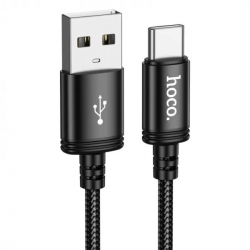 Кабель HOCO X91 Radiance charging data cable for Type-C(L3M) Black