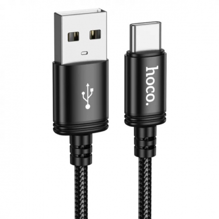Кабель HOCO X91 Radiance charging data cable for Type-C(L3M) Black