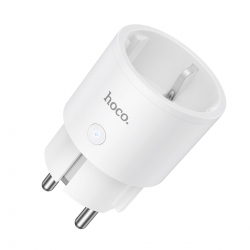 Смарт розетка HOCO AC16 Veloz smart socket(EU/GER) White
