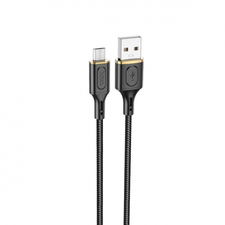 Кабель HOCO X95 Goldentop charging data cable Micro Black
