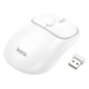 Миша Hoco GM25 Royal dual-mode business wireless mouse Space White