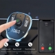 Автобільний зарядний пристрій ESSAGER Dynamic Car Bluetooth MP3 Car Charger Sliver