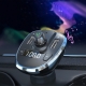 Автобільний зарядний пристрій ESSAGER Dynamic Car Bluetooth MP3 Car Charger Sliver