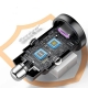 Автобільний зарядний пристрій ESSAGER Gyroscope Mini Charger USB-A + USB-A 30W Black