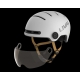 Захисний шолом Livall L23 (L) White (58-62см), сигнал стопів, додаток,зйомний візор