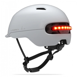 Захисний шолом Livall C20 (L) White (57-61см), сигнал стопів, сигнал повороту при наявності пульту(пульт в комплекті не йде), до