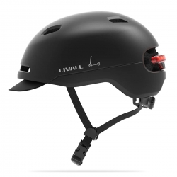 Захисний шолом Livall C21 (L) Black (57-61см), сигнал стопів, сигнал повороту при наявності пульту(пульт в комплекті не йде), до