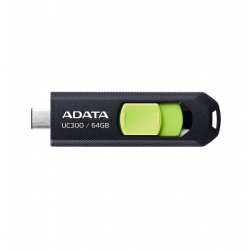 Flash Adata USB 3.2 Gen1 UC300 Type-C 64Gb Black/Green