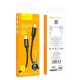 Кабель HOCO X89 Wind 60W charging data cable Type-C to Type-C Black