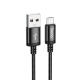 Кабель HOCO X89 Wind charging data cable Micro Black