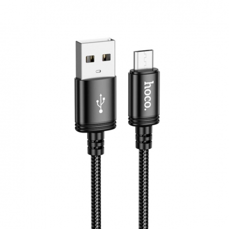 Кабель HOCO X89 Wind charging data cable Micro Black