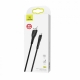 Кабель Usams US-SJ366 U35 Type-C Charging Cable 1M Black