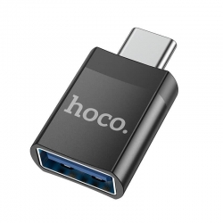 Перехідник HOCO UA17 OTG Type-C - USB3.0 Black