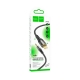 Аудiокабель HOCO UPA25 Transparent Discovery Edition Digital audio conversion cable iP Black