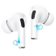 Навушники BOROFONE BW36 True wireless ANC noise reduction BT headset White