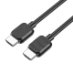 Кабель BOROFONE BUS02 Vivido HDTV 2.0 male-to-male 4K HD data cable(L2M) Black