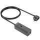 Мережевий подовжувач HOCO AC9A Talent PD30W(1C2A with 1 socket) desktop charger Black