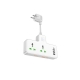 Мережевий подовжувач HOCO  AC11A Voyage 2-position expansion socket(1C3A) White