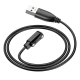 Кабель HOCO Y18 Smart sports watch charging cable Black