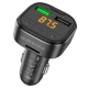 АЗП з FM-модулятором BOROFONE BC43 Flash QC3.0 car BT FM transmitter 18W Black 8525500090