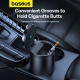 Попільничка Baseus Premium 2 Series Car Ashtray Cluster Black